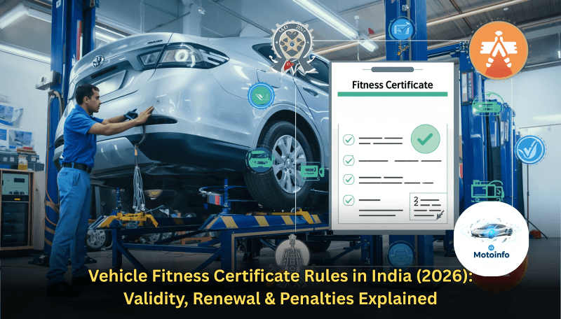 Vehicle Fitness Certificate Rules in India (2026): Validity, Renewal & Penalties Explained