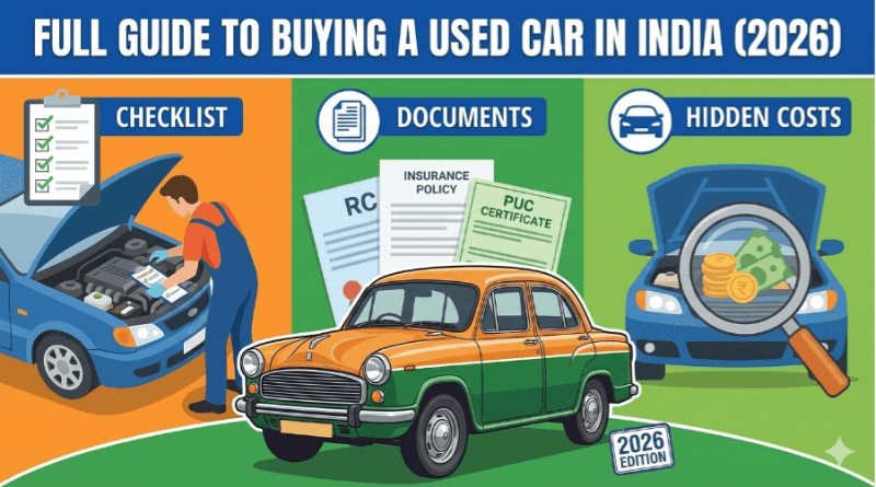 Full Guide to Buying a Used Car in India (2026)