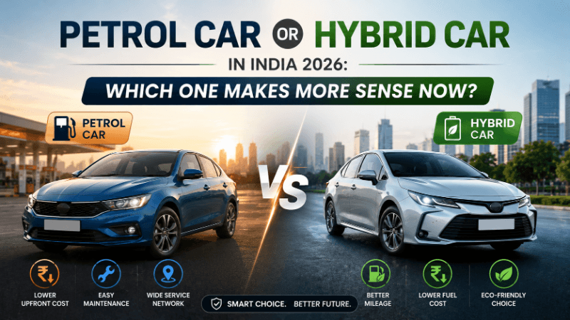 Petrol Car or Hybrid Car in India 2026: Which One Makes More Sense Now?