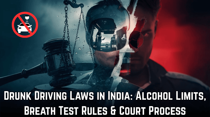 Drunk Driving Laws in India: Alcohol Limits, Breath Test Rules & Court Process